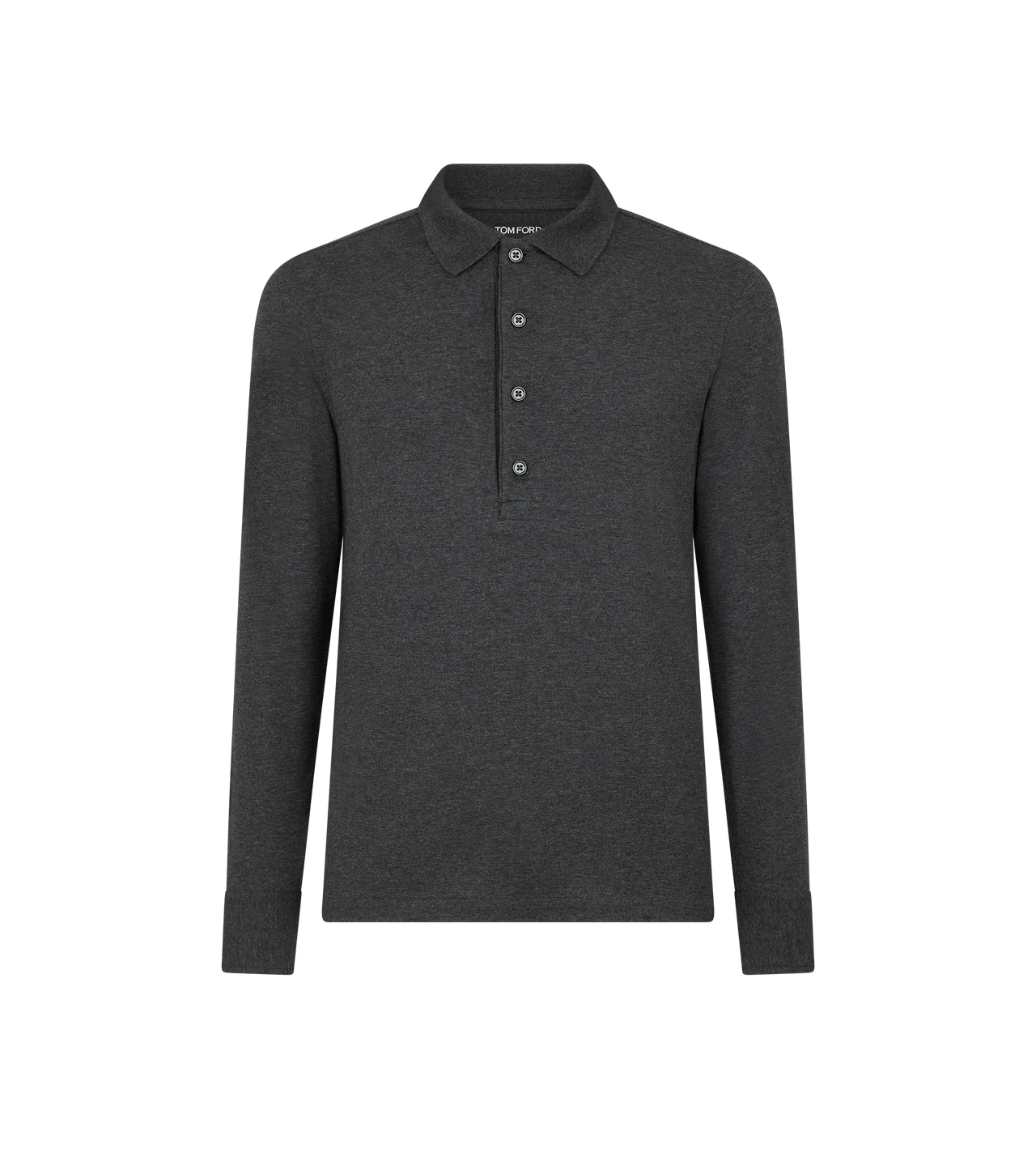 COTTON CASHMERE SILK POLO image number 0