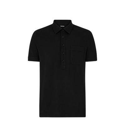SILK BLEND PIQUET POLO image number 0
