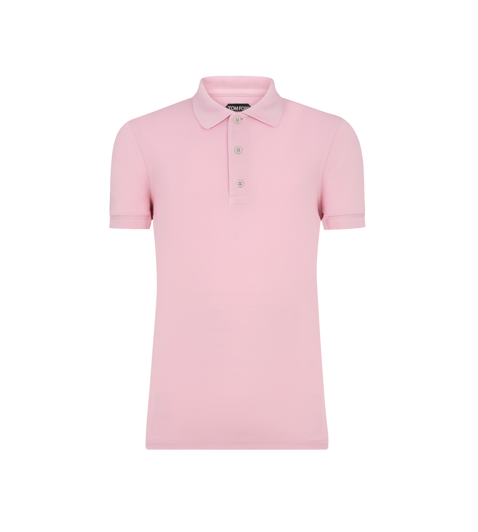 Tシャツ・カットソー TOM FORD SS25 POLO PIQUET (JPS011JMT009S25 HB532) TOM FORD】Garment-Dyed Cotton-Pique Polo Shirt ブルー