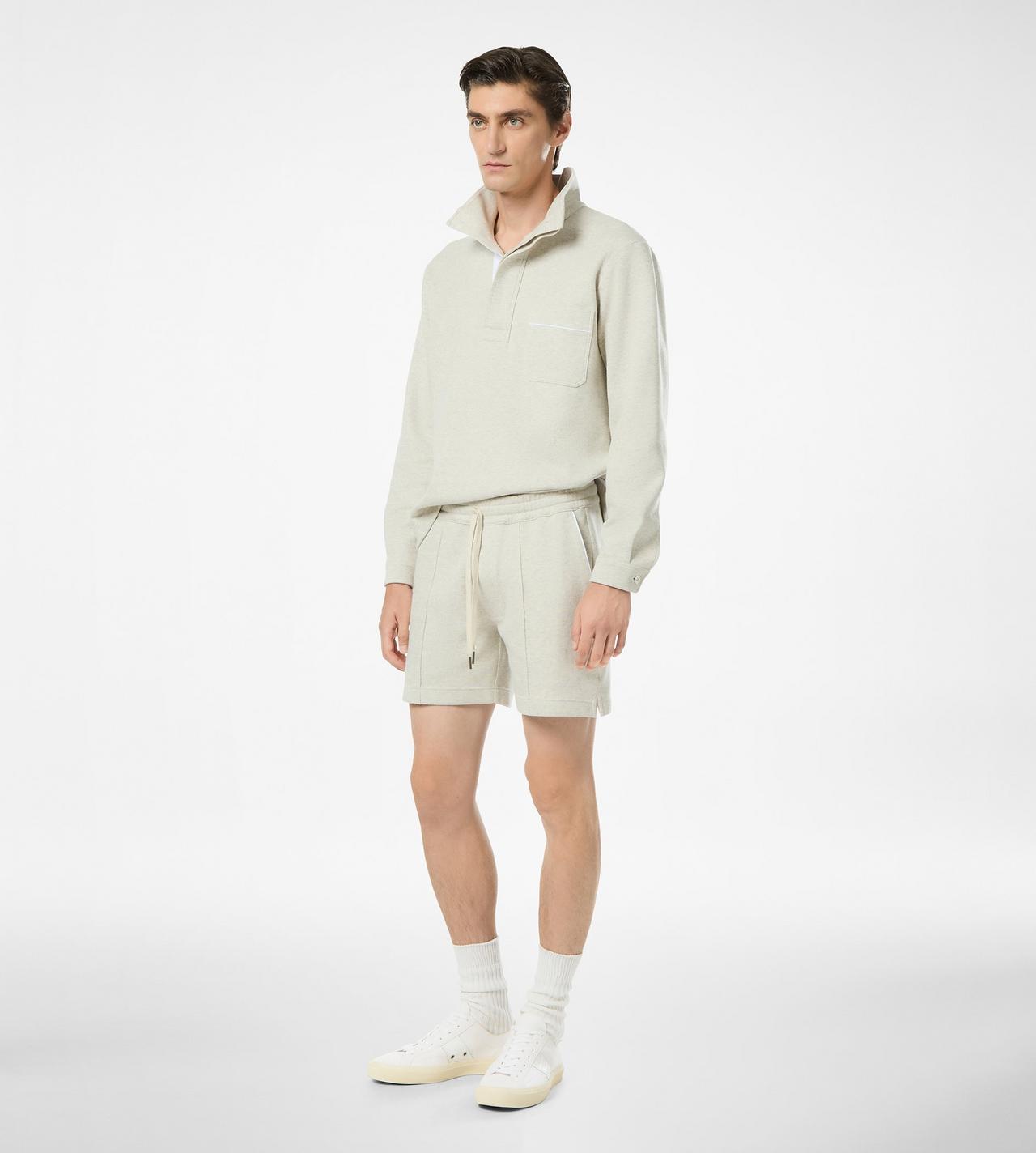 COTTON SILK CASHMERE SHORTS image number 1