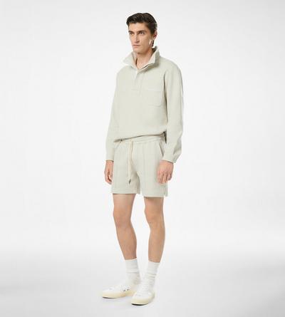 COTTON SILK CASHMERE SHORTS image number 1