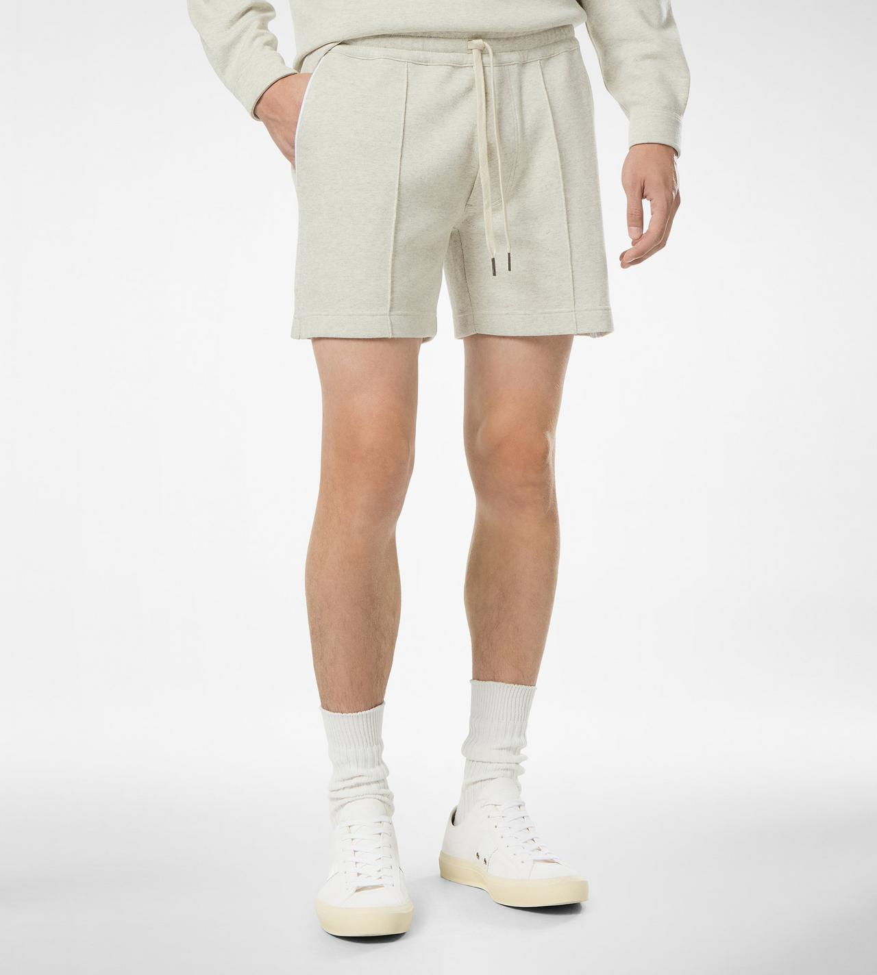 COTTON SILK CASHMERE SHORTS image number 2
