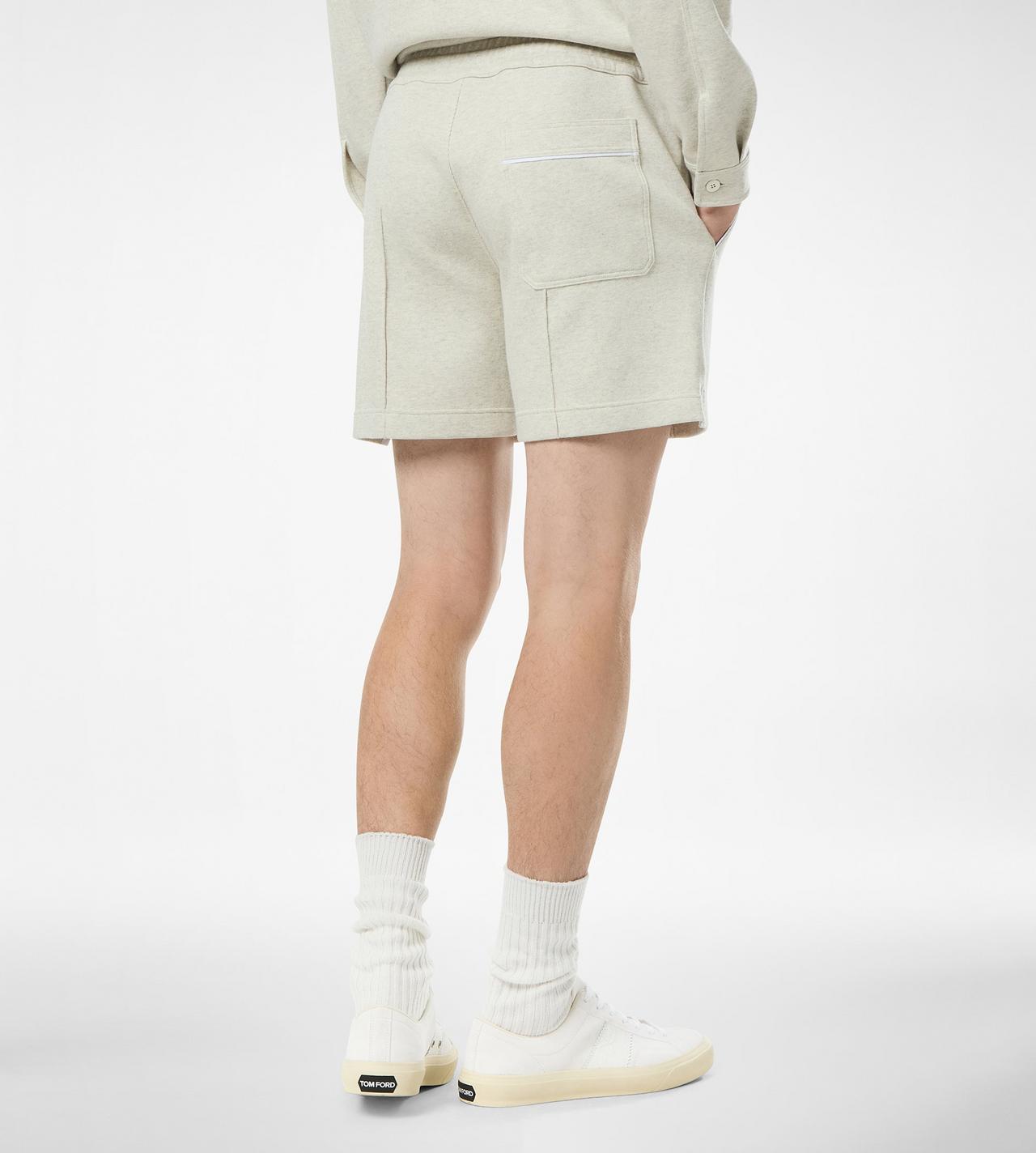 COTTON SILK CASHMERE SHORTS image number 3