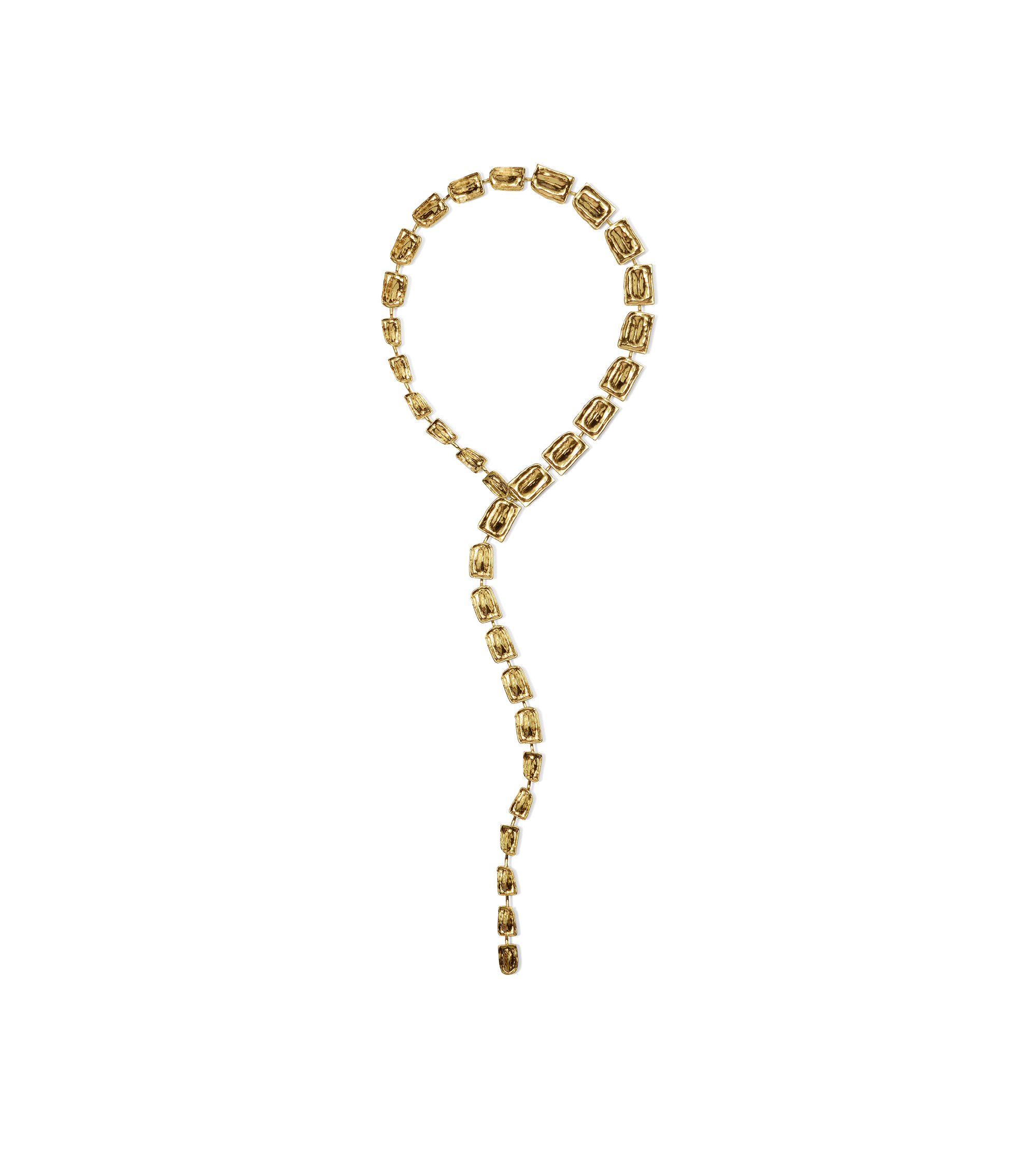 BRASS CROC LARIAT NECKLACE | Tom Ford Fashion