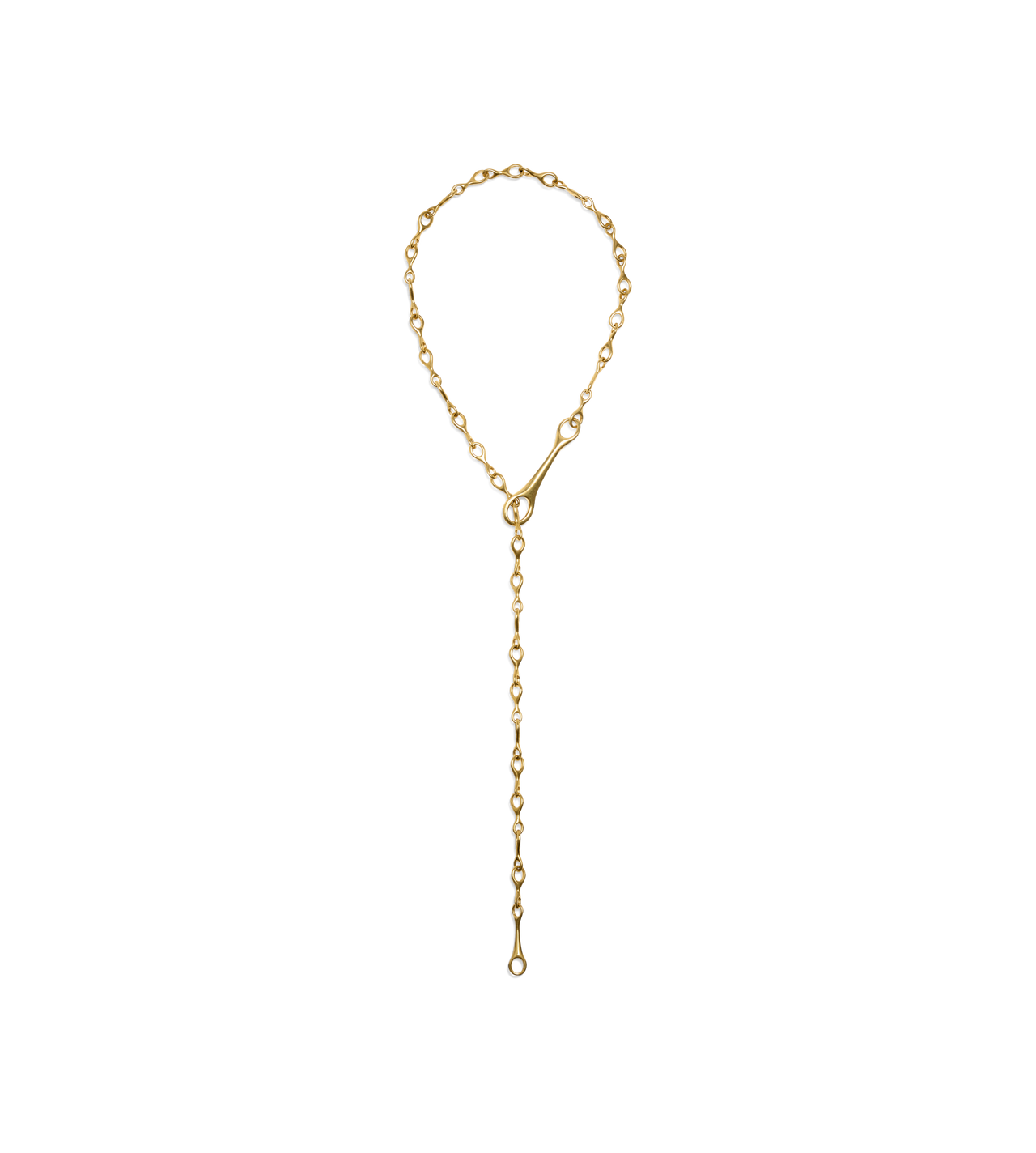 BRASS MUSE LARIAT NECKLACE image number 0