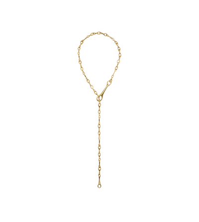 BRASS MUSE LARIAT NECKLACE image number 0