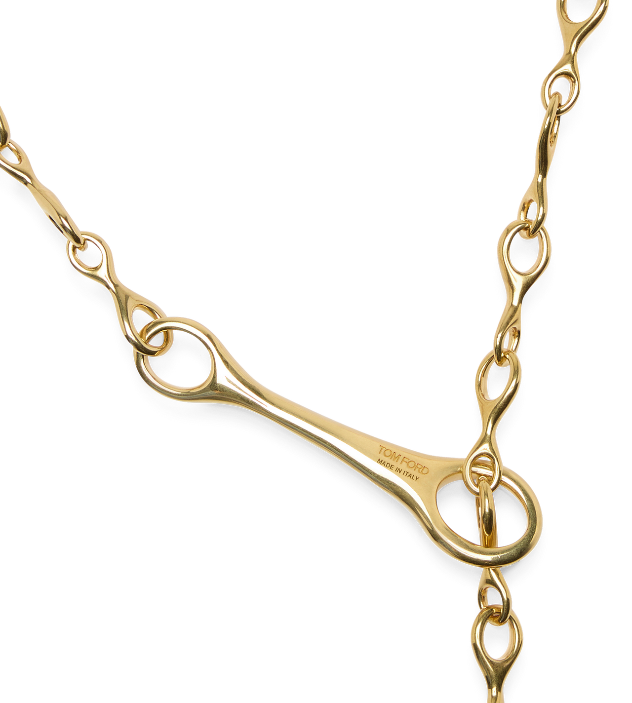 BRASS MUSE LARIAT NECKLACE image number 1