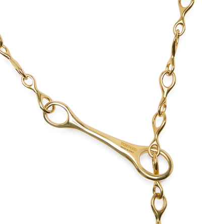 BRASS MUSE LARIAT NECKLACE image number 1