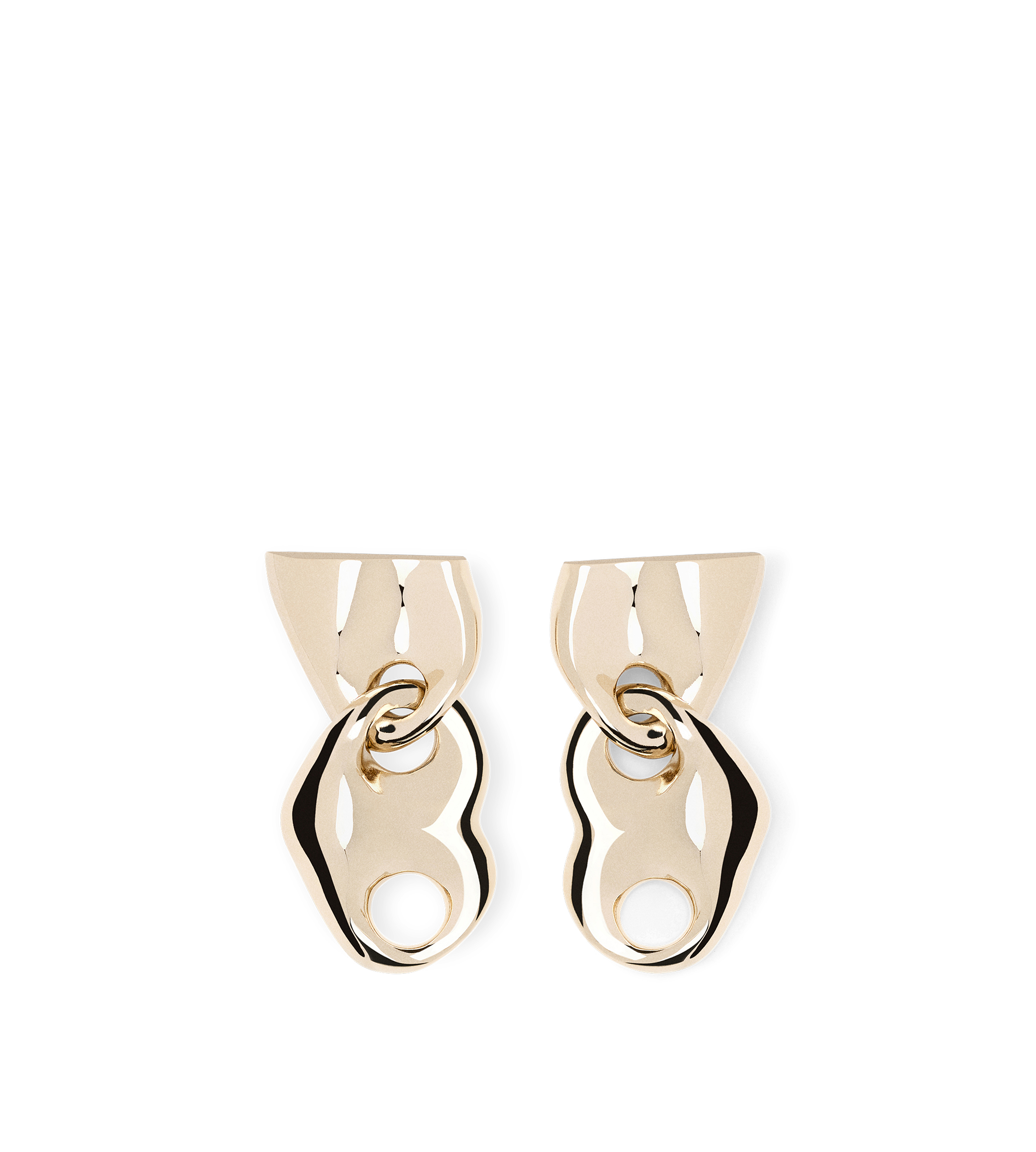 BRASS AMOR EARRINGS