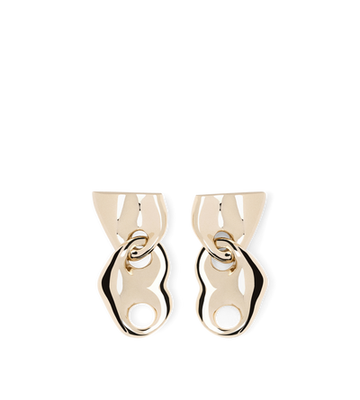 BRASS AMOR EARRINGS image number 0