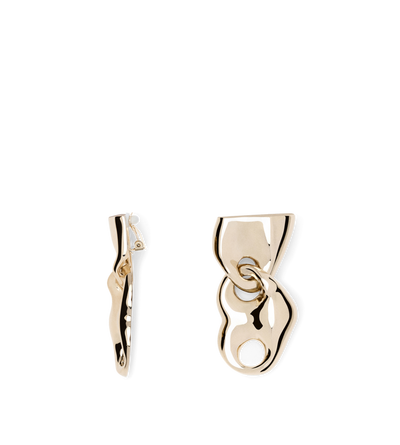 BRASS AMOR EARRINGS image number 1