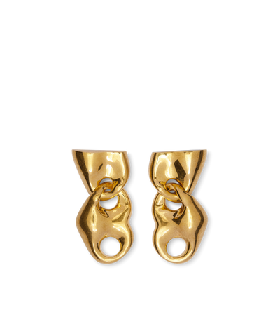 BRASS AMOR EARRINGS image number 0