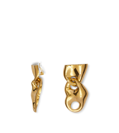 BRASS AMOR EARRINGS image number 1