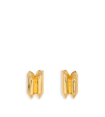 BRASS ATHENA EARRINGS image number 0