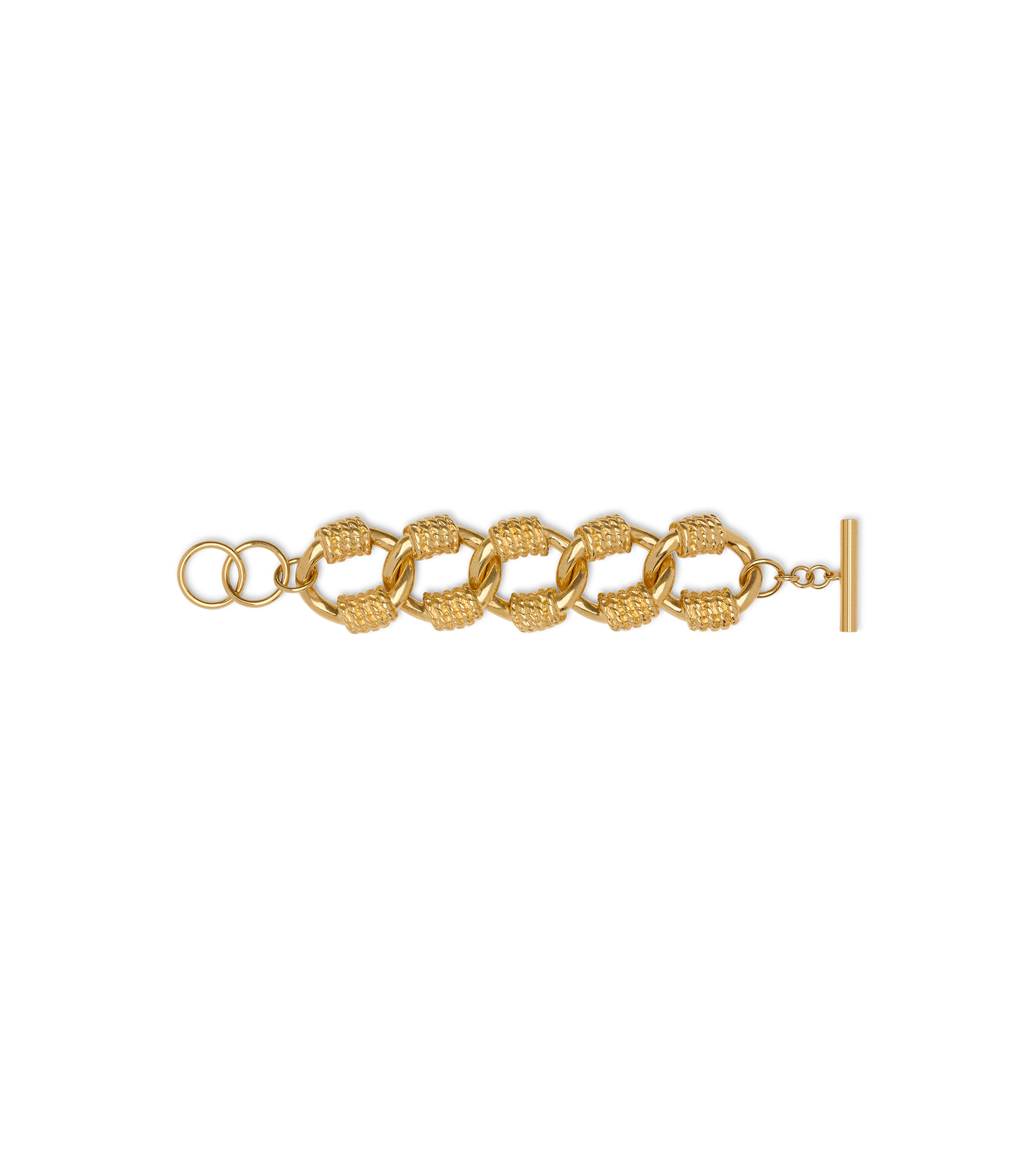 BRASS CORDAGE BRACELET