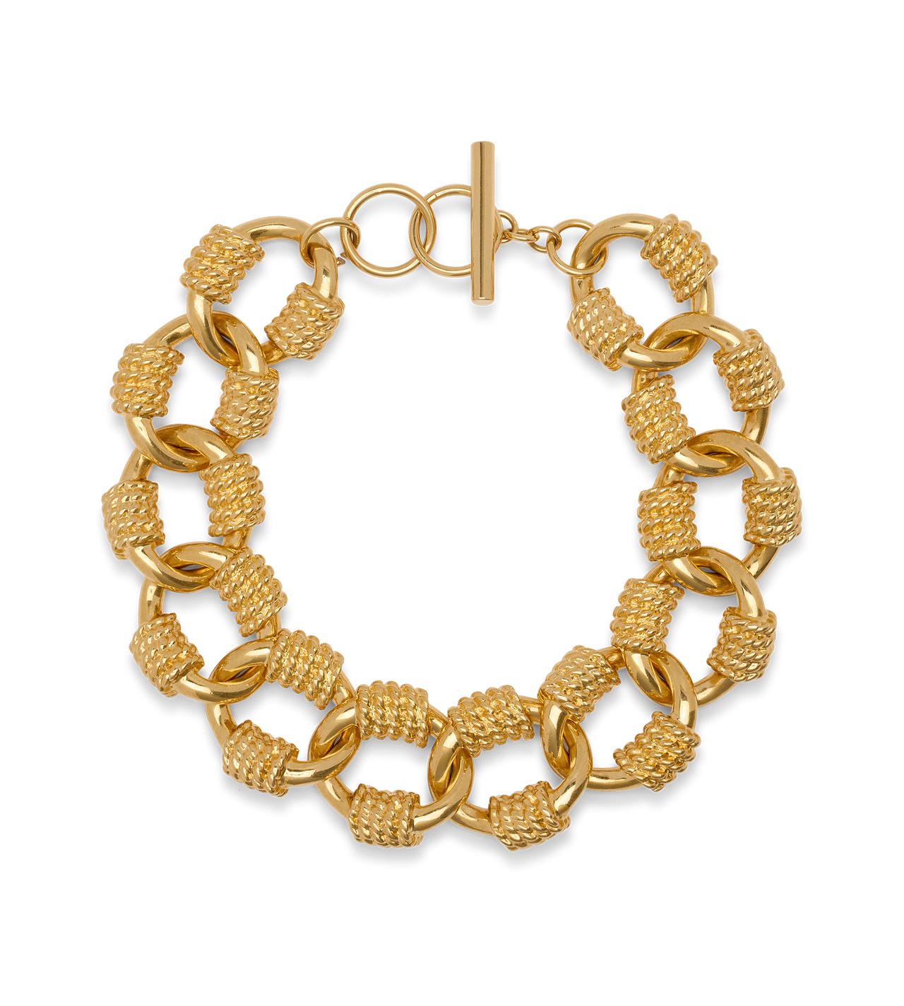 BRASS CORDAGE CHOKER image number 0