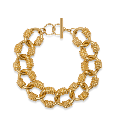 BRASS CORDAGE CHOKER image number 0