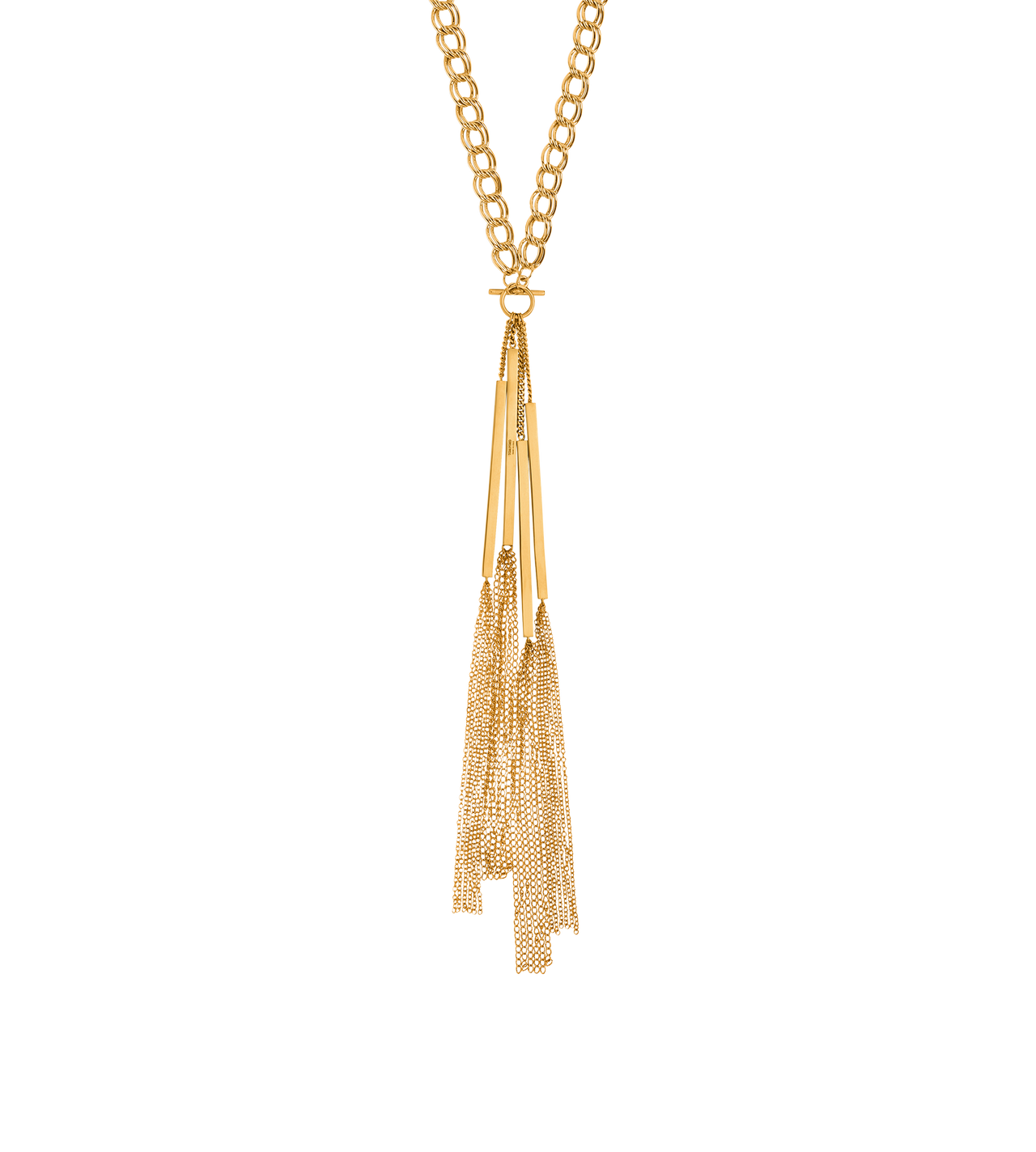 BRASS ELLA NECKLACE image number 1