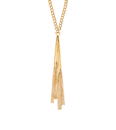 BRASS ELLA NECKLACE image number 1