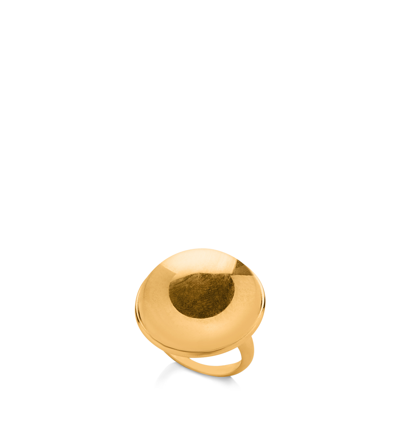 BRASS DOME RING image number 0