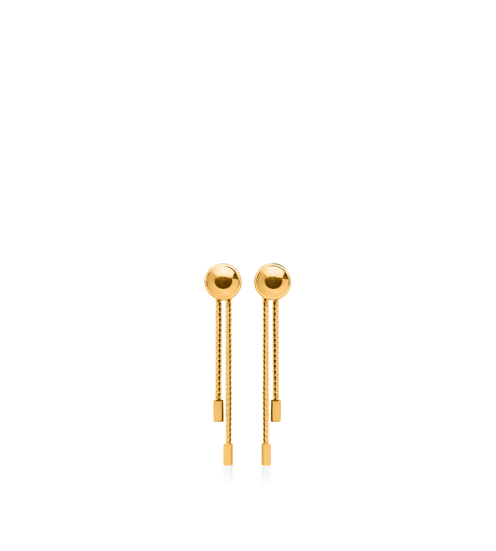 BRASS DOME EARRINGS