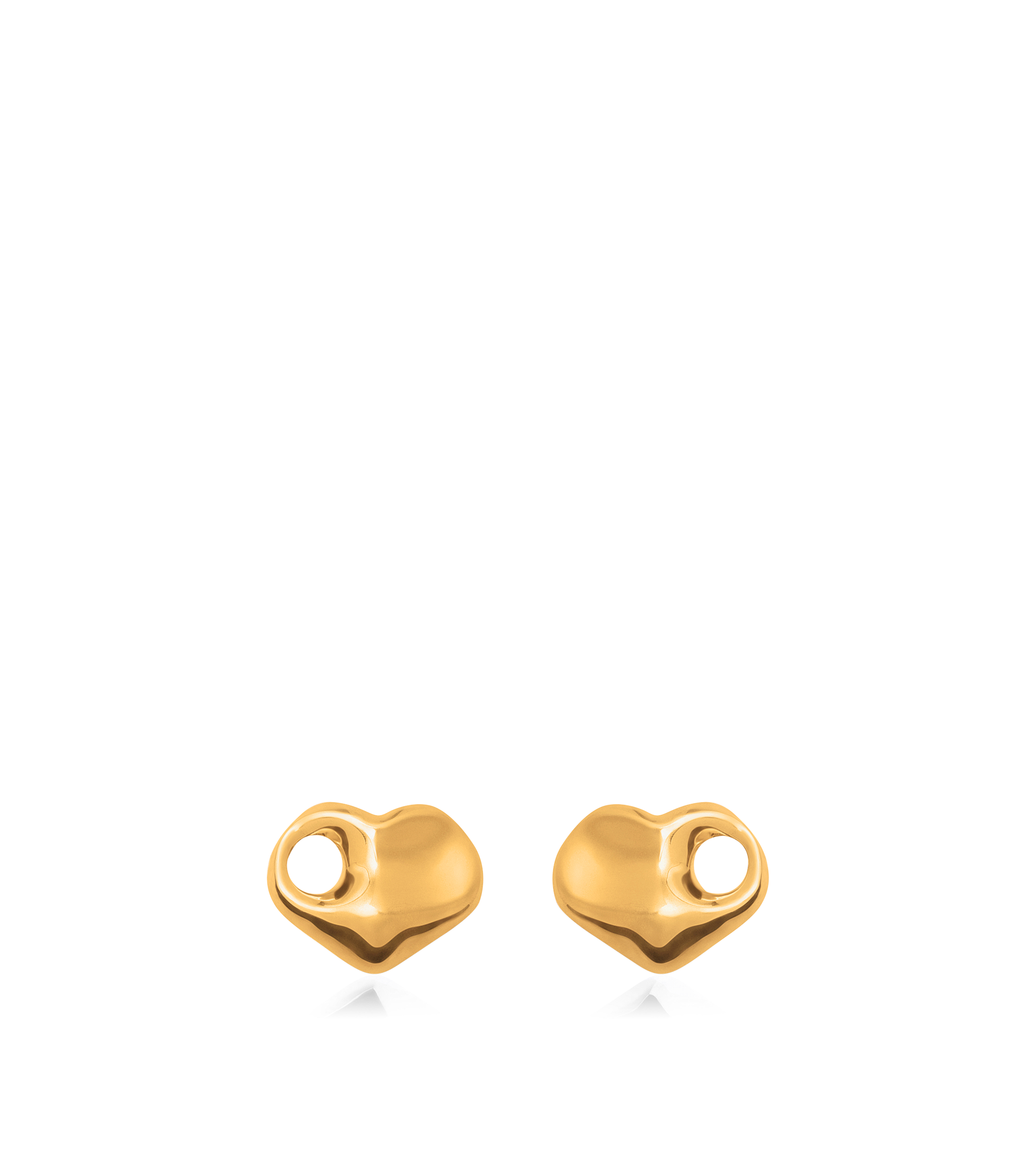 BRASS AMOR EARRINGS