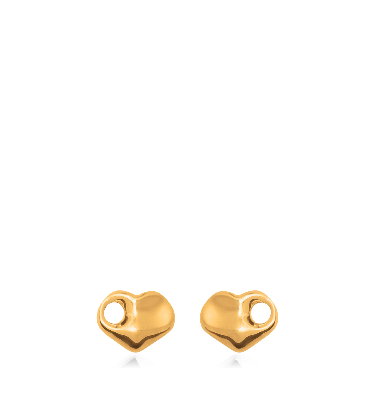 BRASS AMOR EARRINGS image number 0