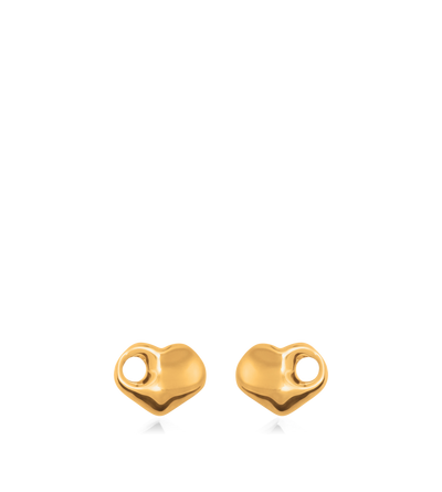 BRASS AMOR EARRINGS image number 0