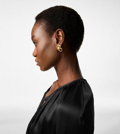 BRASS AMOR EARRINGS image number 2