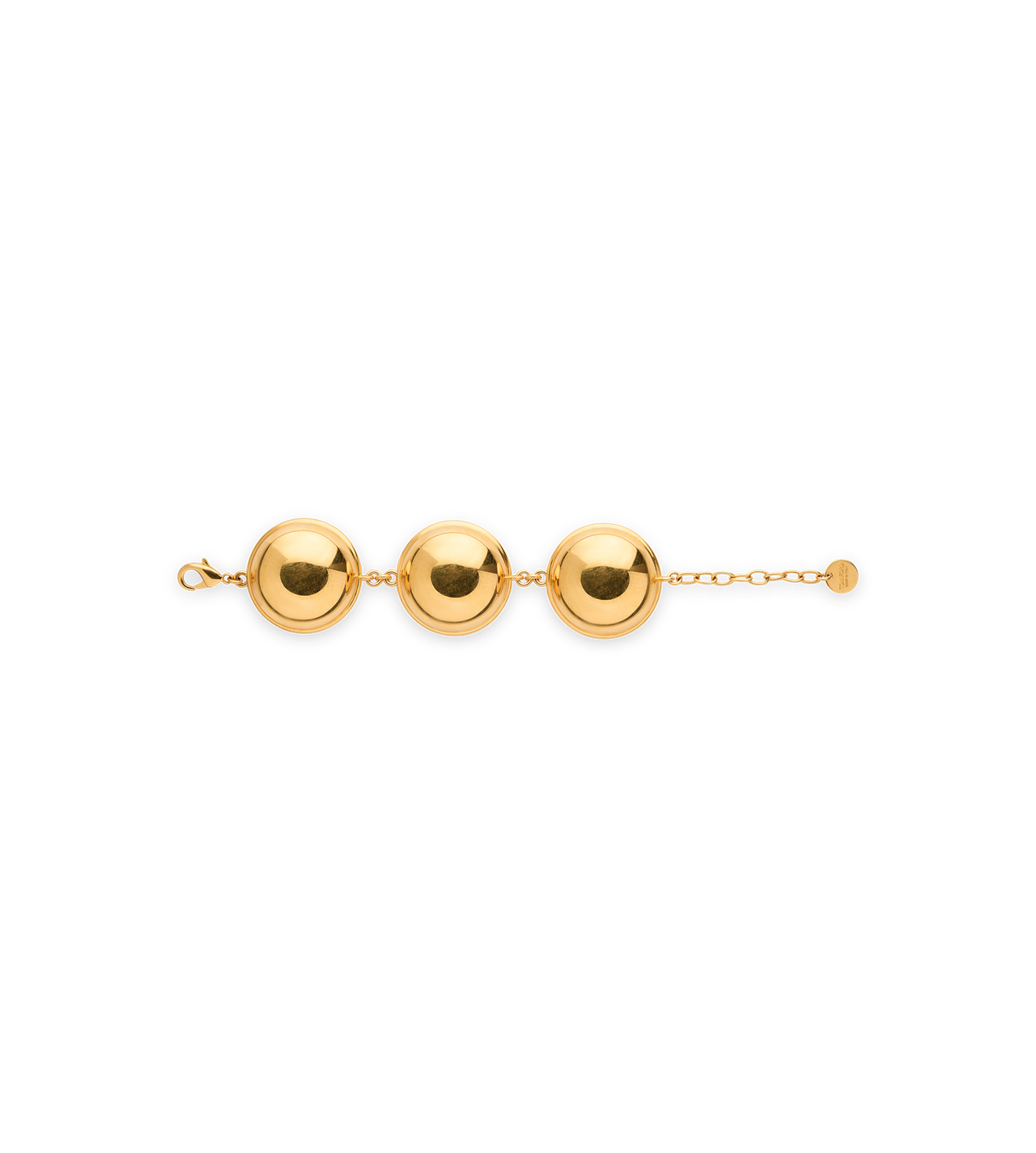 BRASS DOME BRACELET image number 0