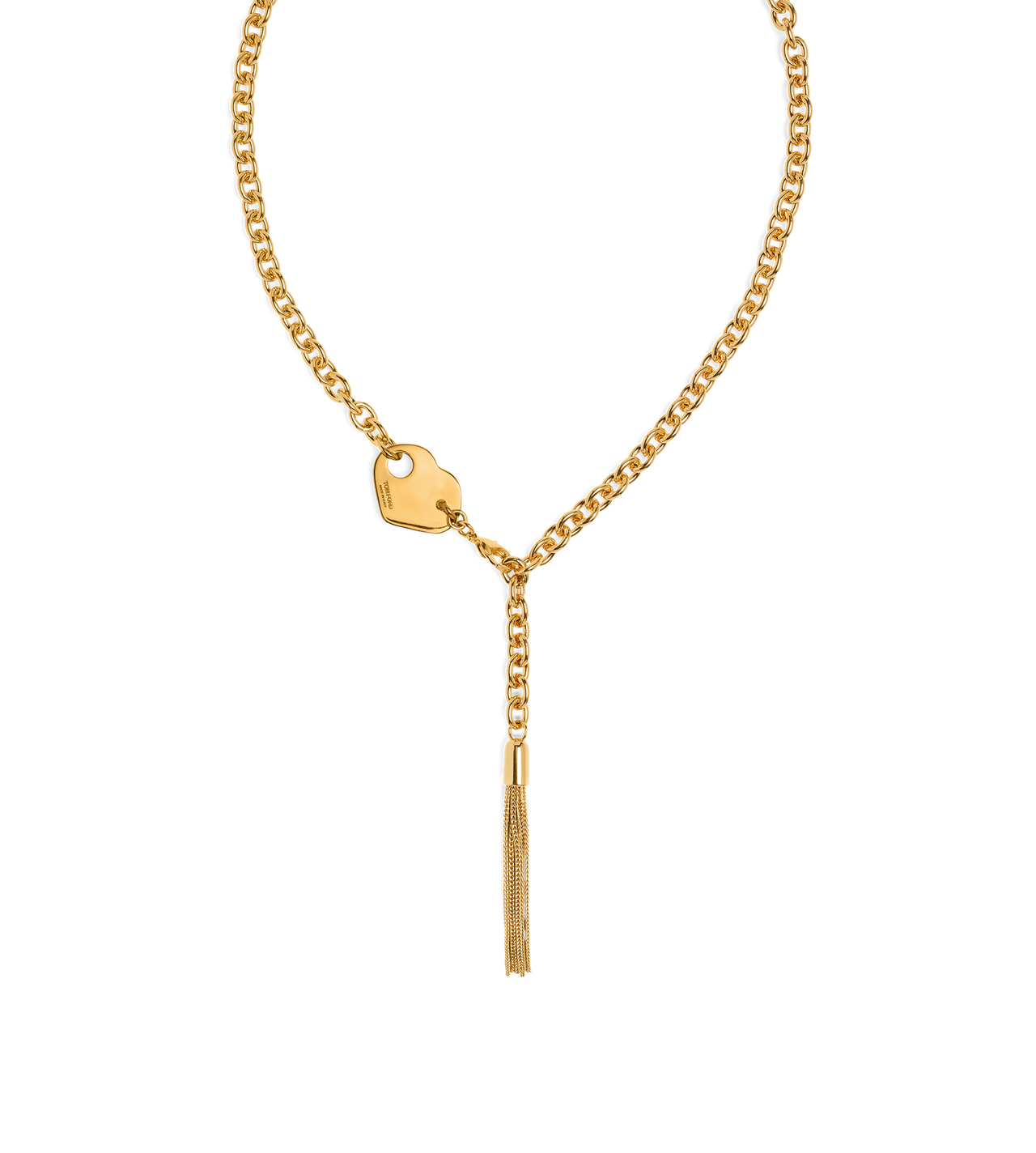 BRASS AMOR NECKLACE image number 1