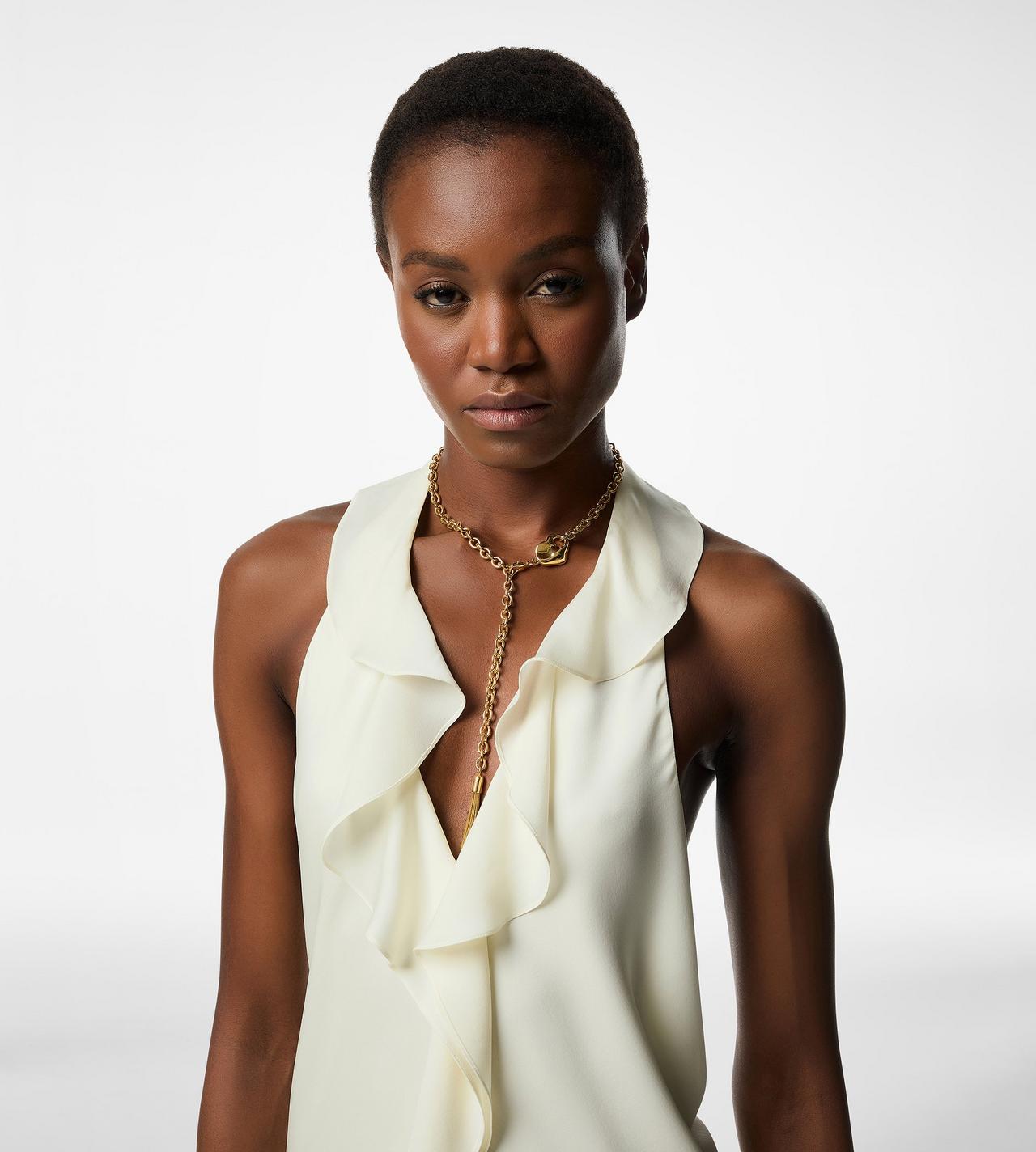 BRASS AMOR NECKLACE image number 2