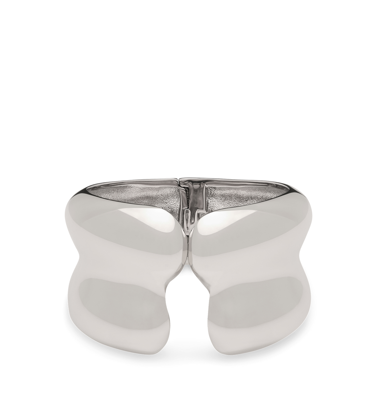 SILVER BRASS LIZA CUFF image number 0