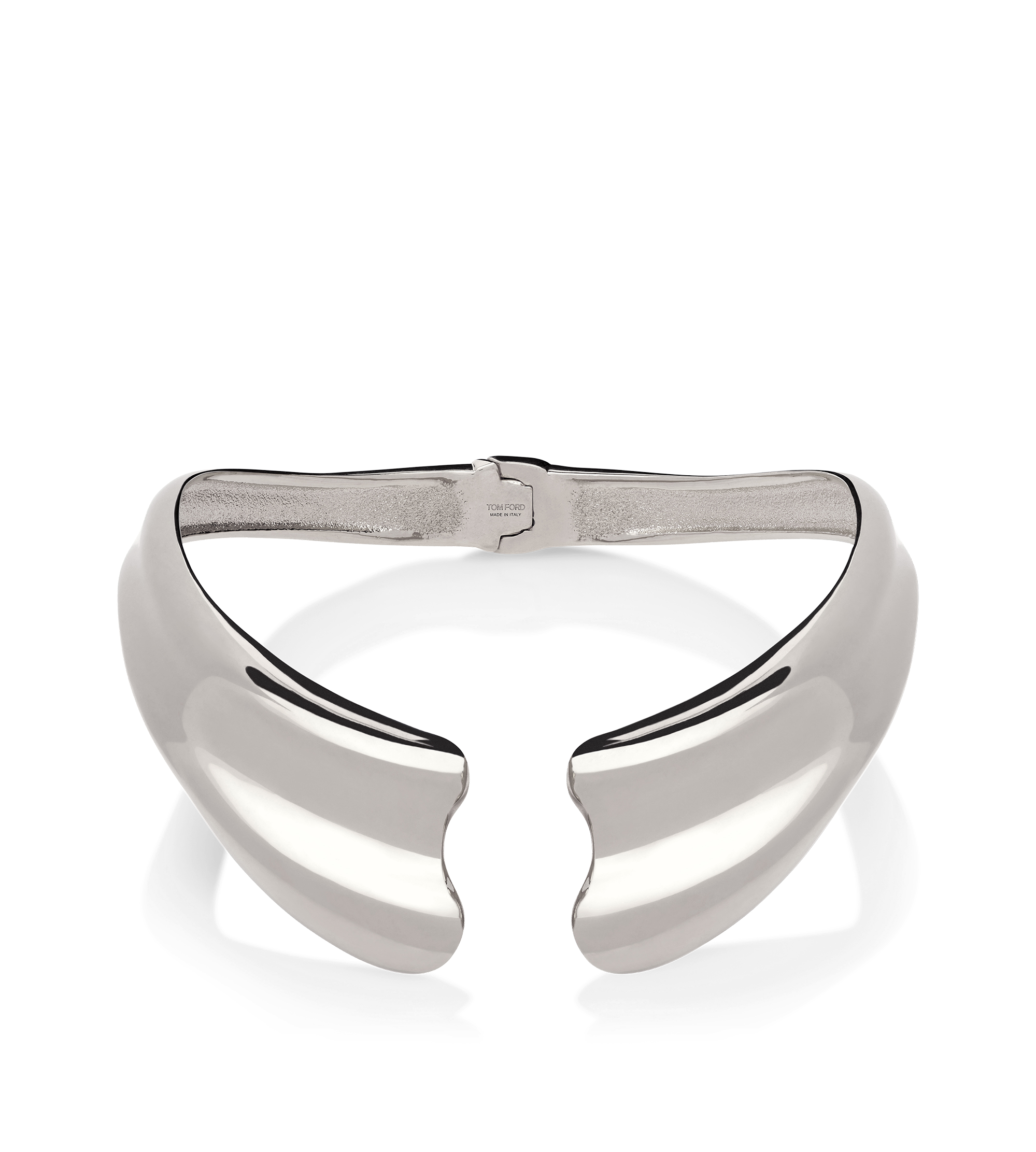 SILVER BRASS LIZA CHOKER