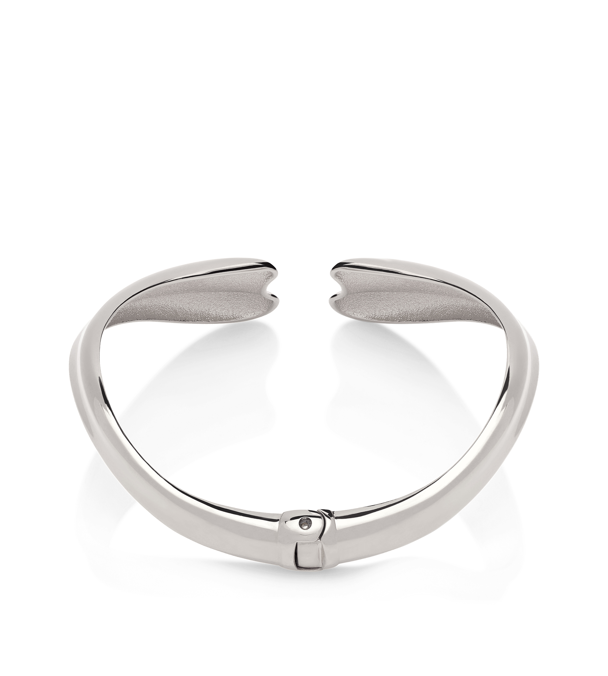 SILVER BRASS LIZA CHOKER