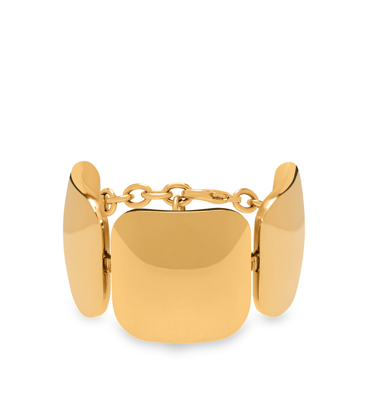 VINTAGE GOLD BRASS AMY BRACELET image number 0