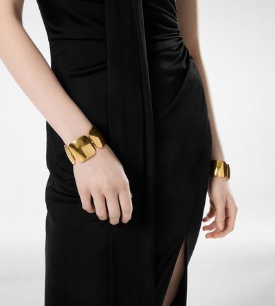 VINTAGE GOLD BRASS AMY BRACELET image number 2