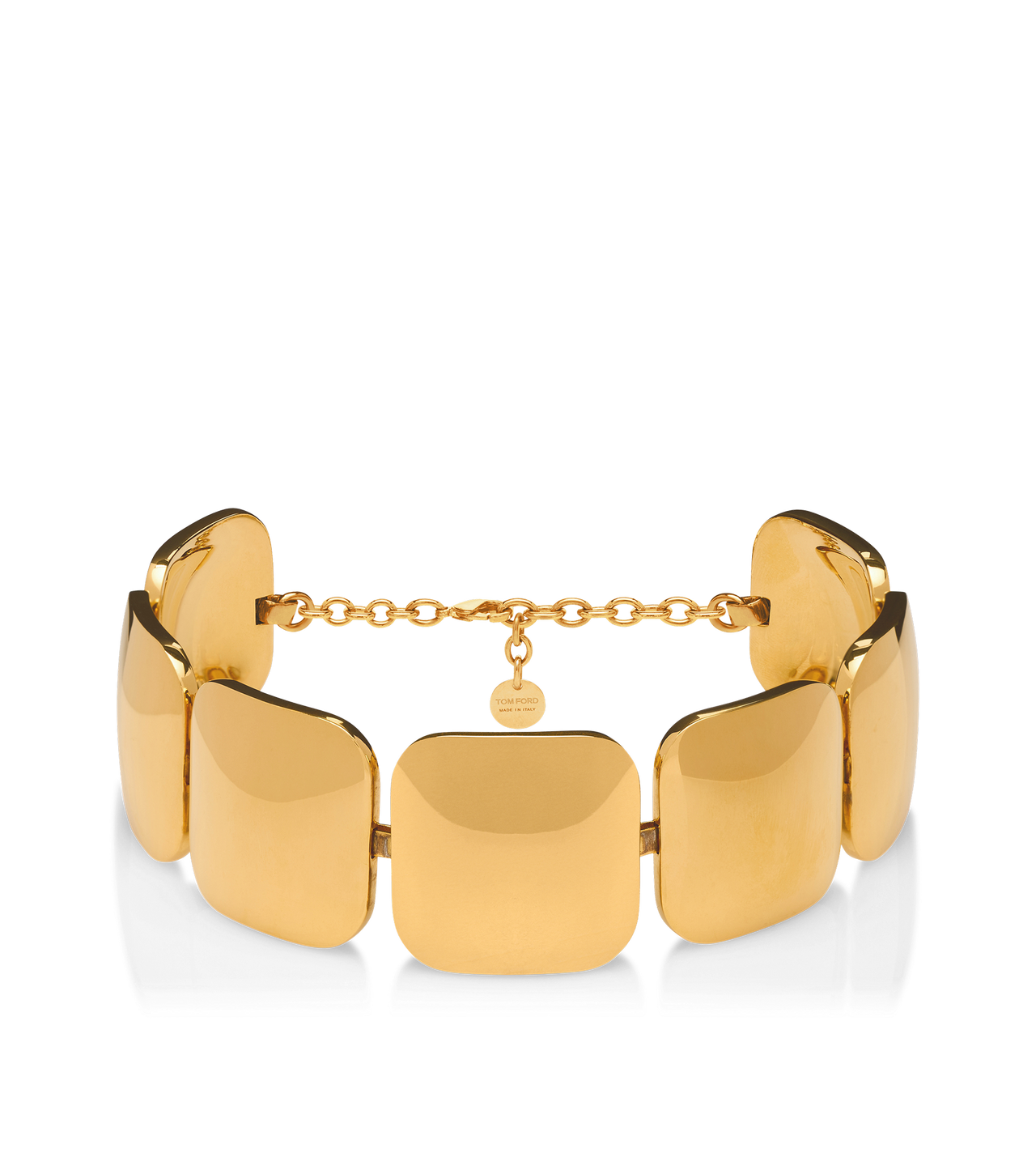 VINTAGE GOLD BRASS AMY CHOKER image number 0