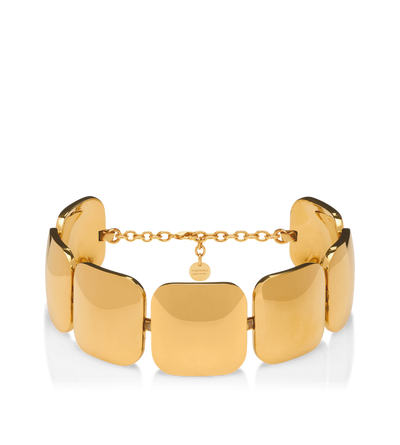 VINTAGE GOLD BRASS AMY CHOKER image number 0