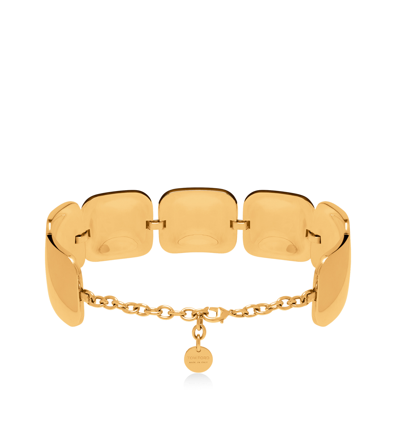 VINTAGE GOLD BRASS AMY CHOKER image number 1