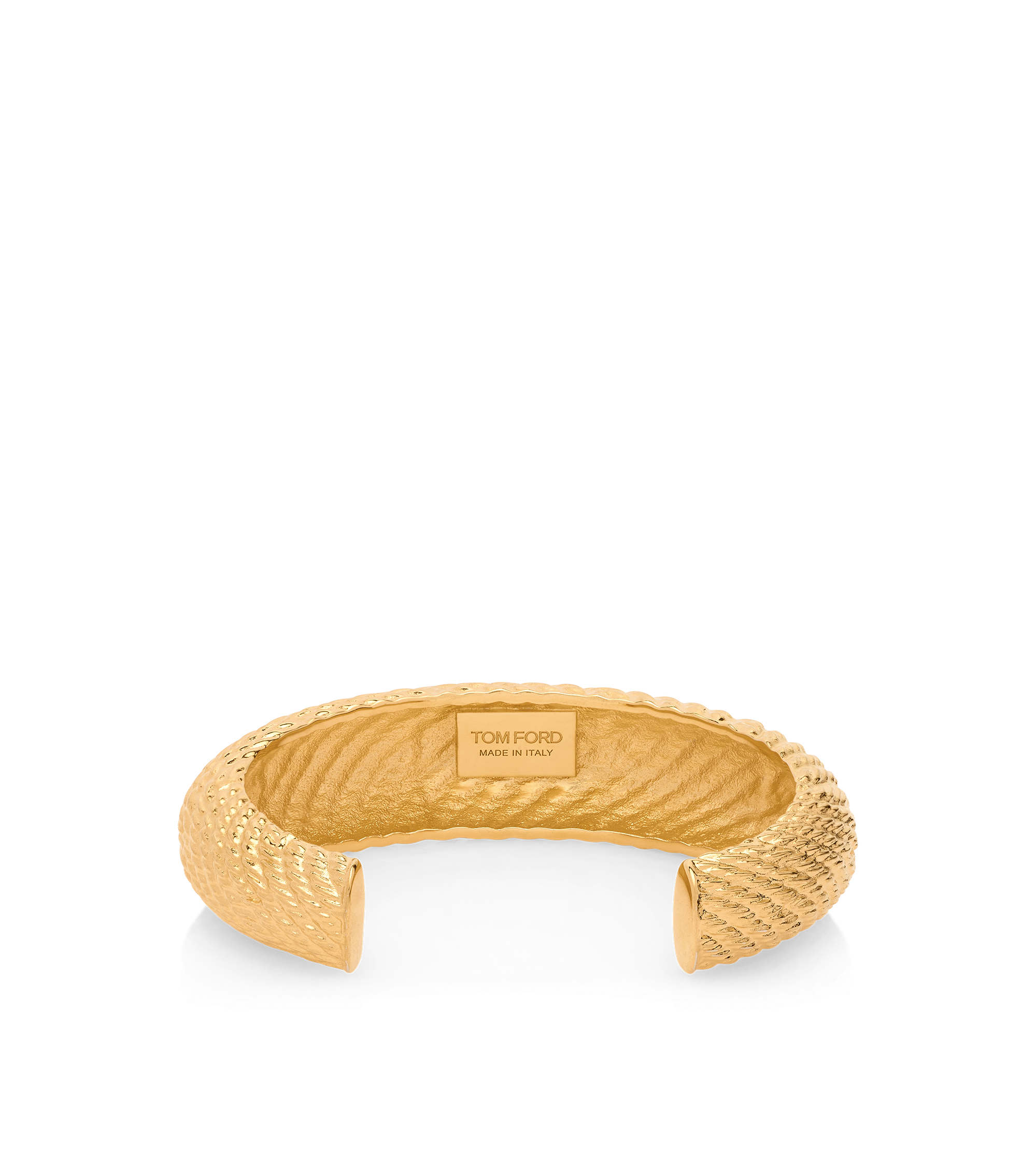 VINTAGE GOLD BRASS SANDY CUFF