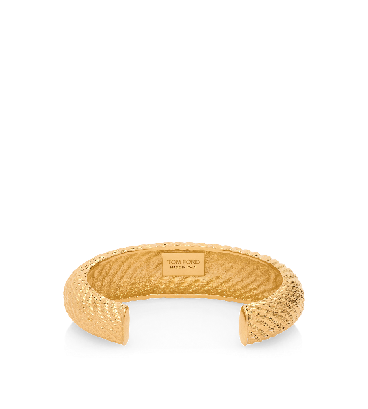 VINTAGE GOLD BRASS SANDY CUFF image number 1