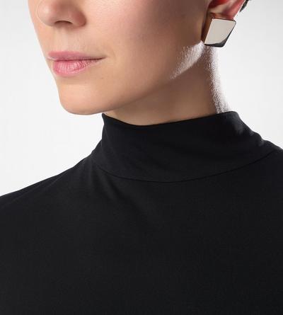 BRASS MIRA EARRINGS image number 2