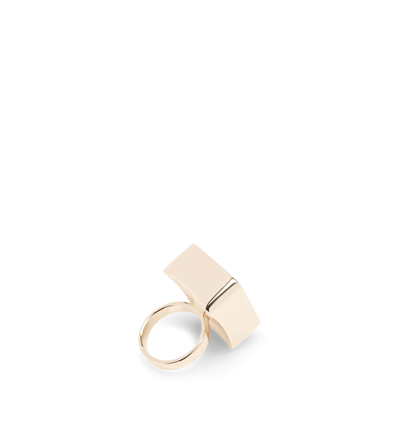 BRASS MIRA RING image number 1