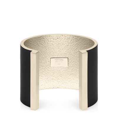 MATTE LACQUERED BRASS FERA CUFF image number 0