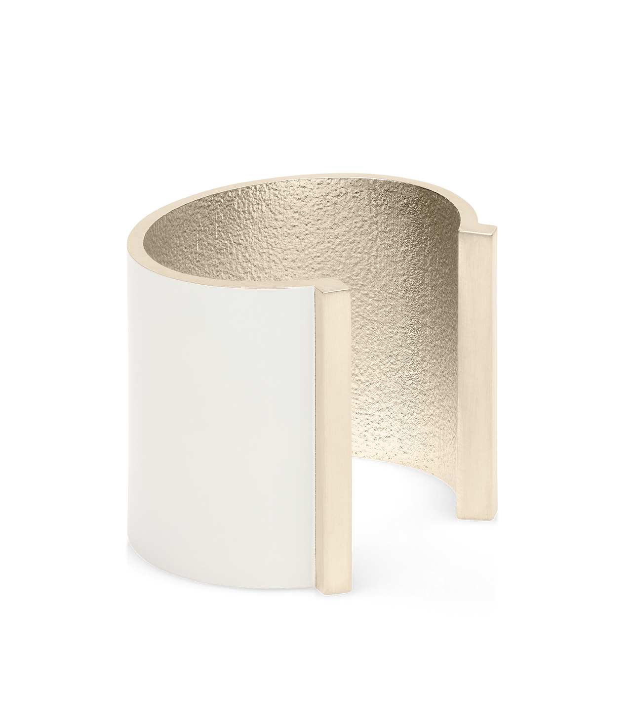 TOM FORD BRASS WHITE PEARL MATTE LACQUERED BRASS FERA CUFF