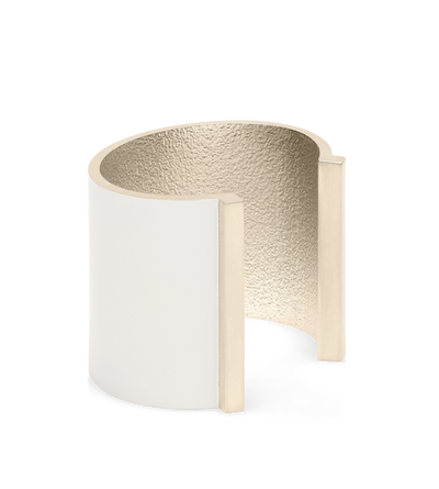TOM FORD BRASS WHITE PEARL MATTE LACQUERED BRASS FERA CUFF