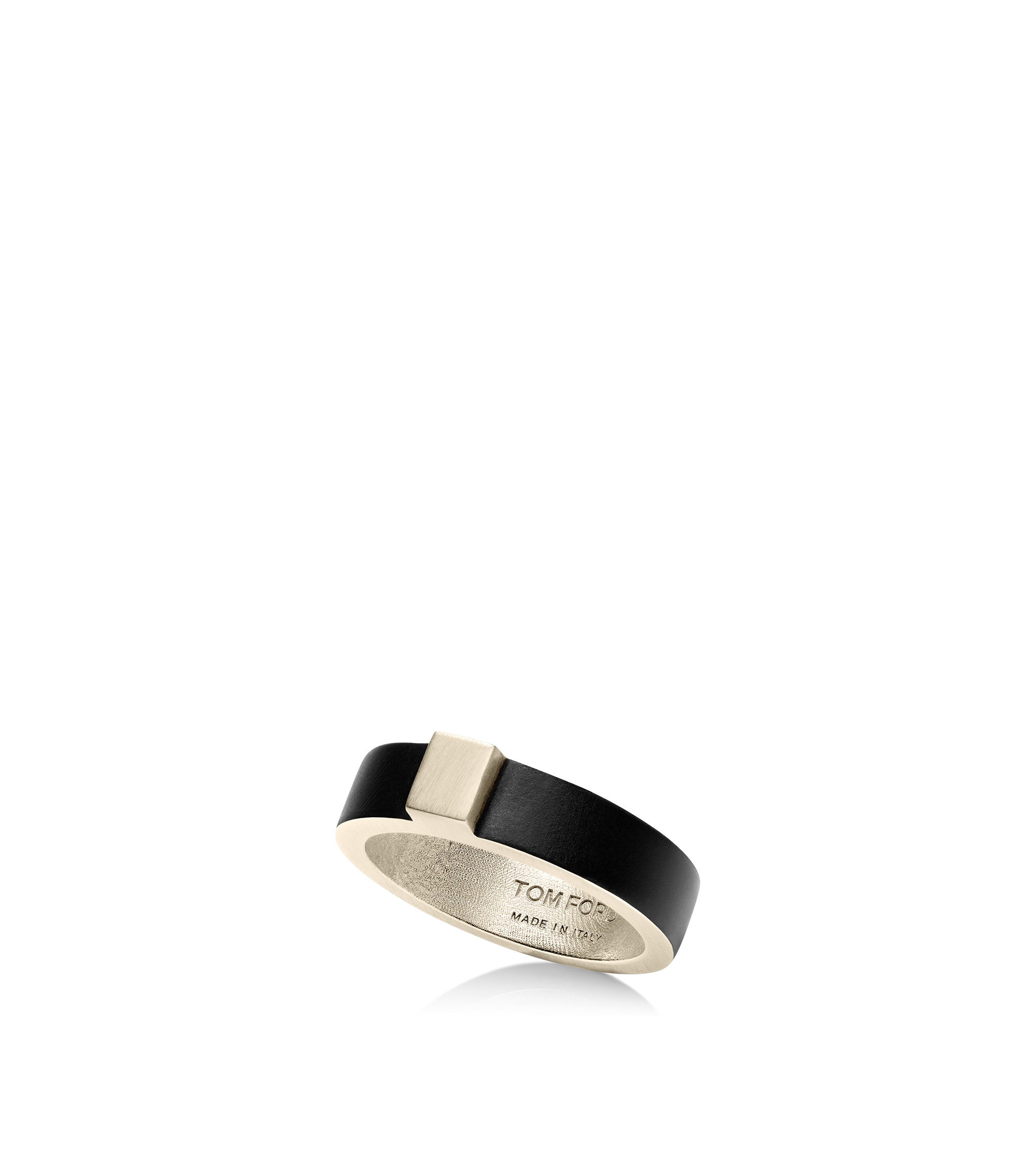 ANELLO SOTTILE FERA IN OTTONE LACCATO OPACO