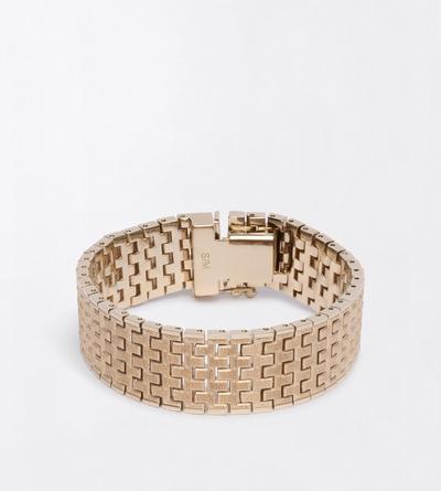 TOM FORD BRASS PALE GOLD BRASS AION BRACELET