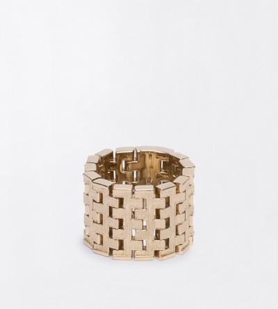 TOM FORD BRASS PALE GOLD BRASS AION RING